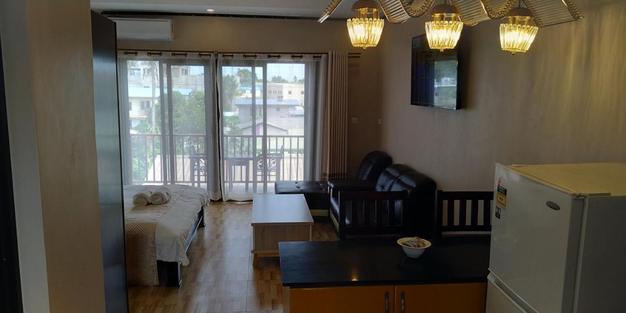 Al - Minhaj Service Apartments Nadi Bagian luar foto